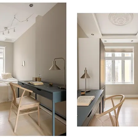 Apartment Dinbnb I 1898 Building With 95 Sqm Of Luxury I 2x Workspace